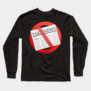 Fake News T-Shirt Long Sleeve T-Shirt